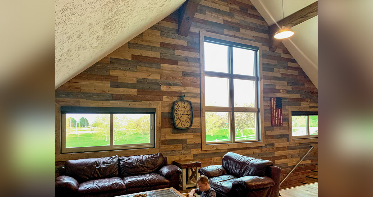 Front Accent Wall - Project by Jeff at Menards®