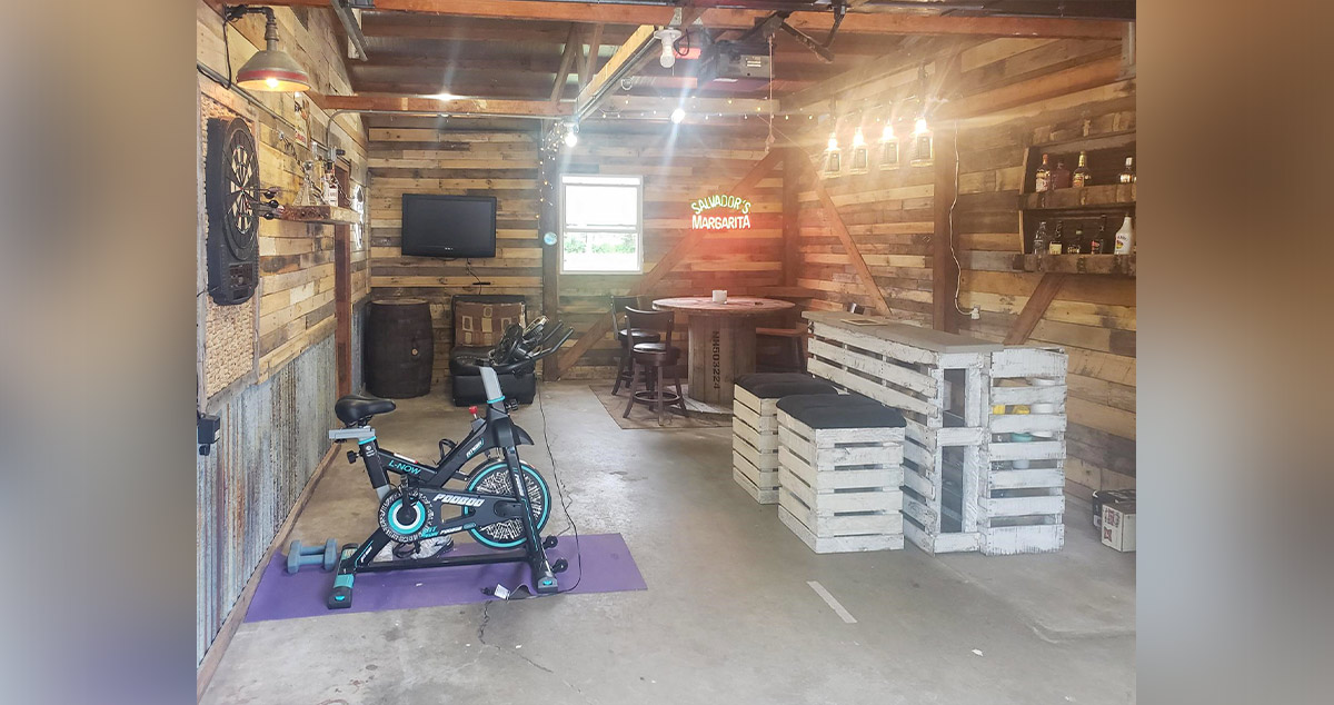 Garage Pallet Bar Project by Tim at Menards®