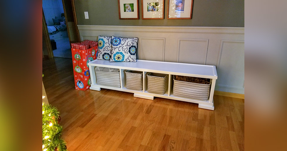 Hall Bench Project by Gary at Menards®