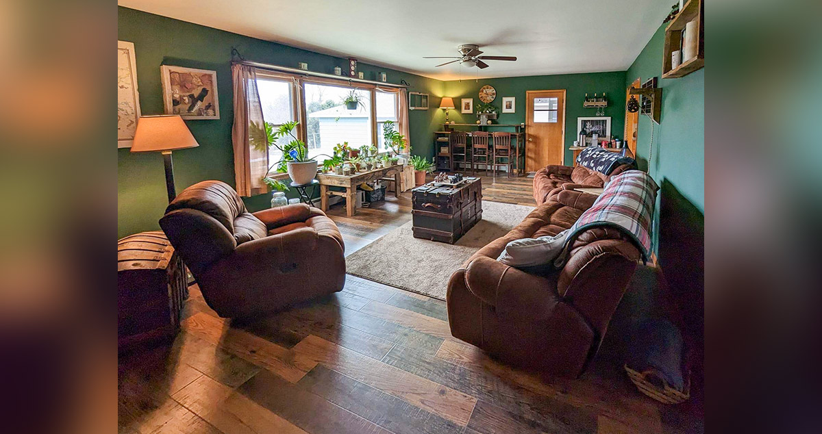 Living Room Walls & Floors Project by Tyler at Menards®