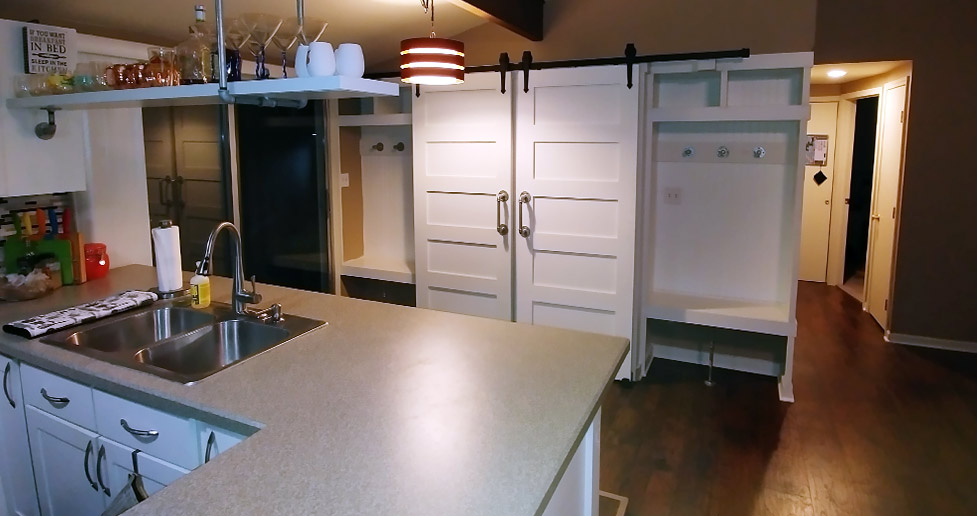 Mudroom & Pantry Wall Unit Project by Adam at Menards®