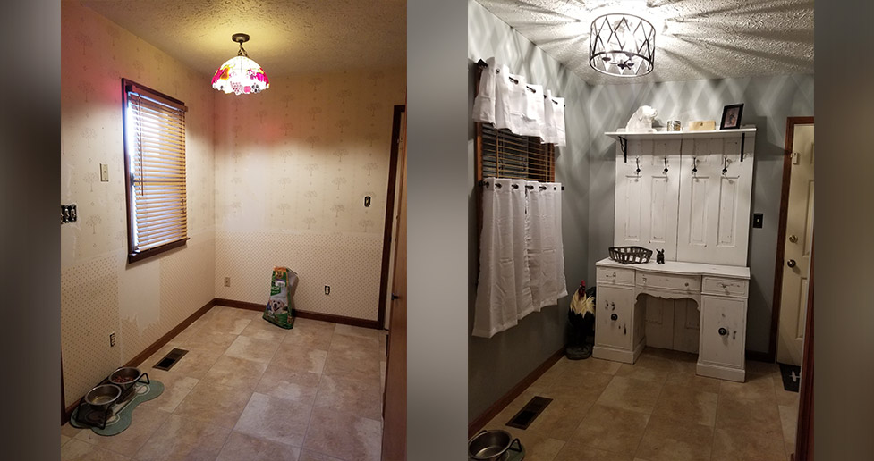 My Mudroom Hall Tree Project by Lyndsey at Menards®