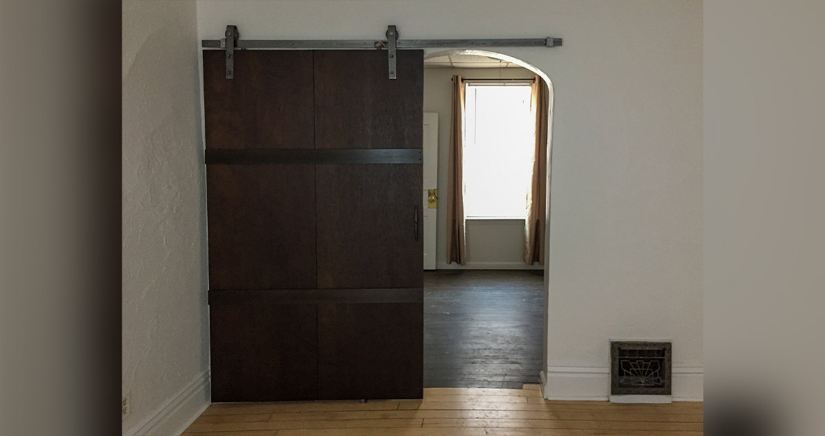 Wide Sliding Barn Door Project by Lauree at Menards®