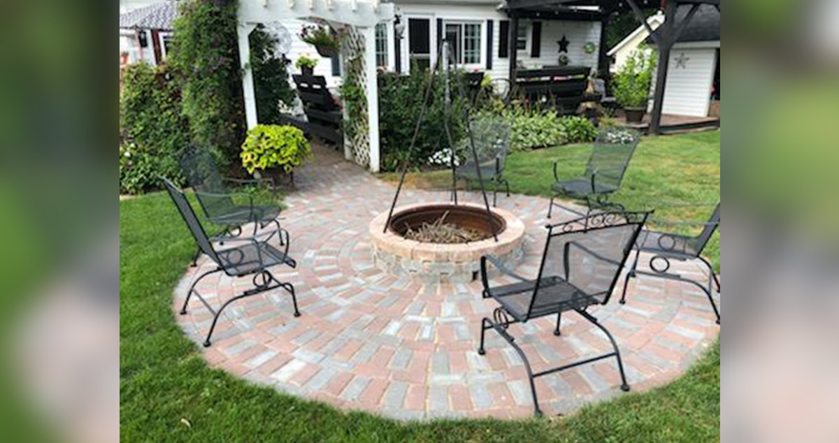 Fire Pit & Paver Patio Project by Wade at Menards®