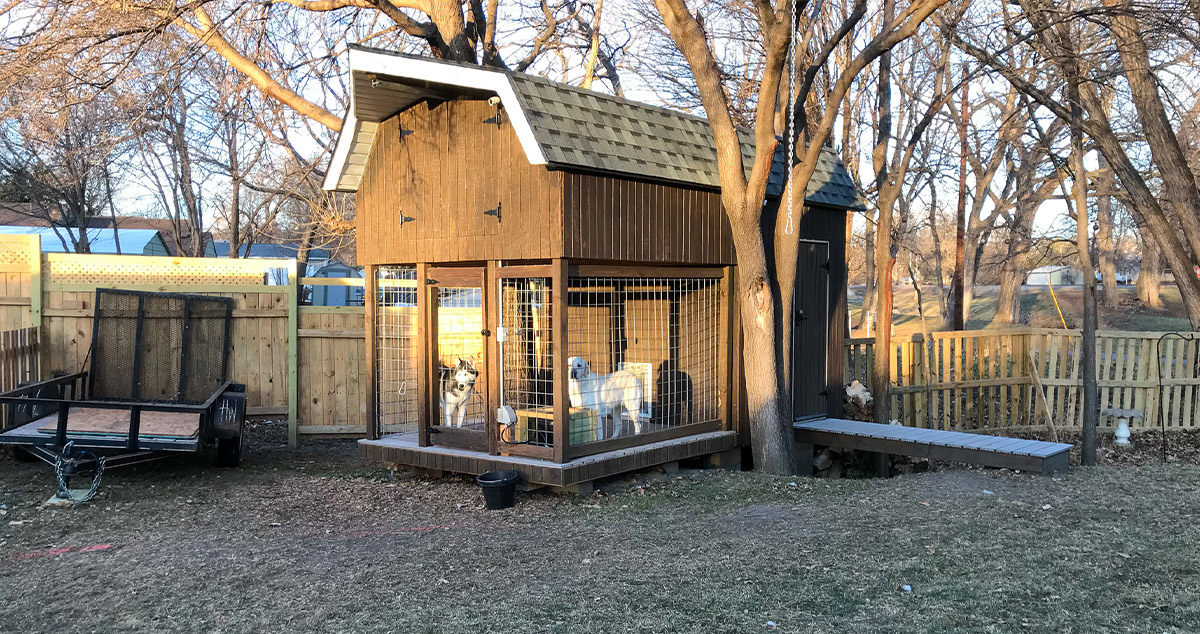 Menards best sale dog house