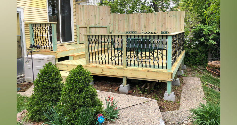 Back Deck Rebuild Project by Eric at Menards®