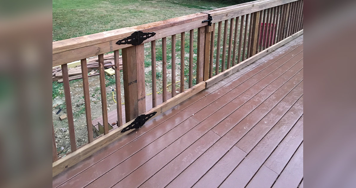 Backyard Deck Replacement Project by Justen at Menards®
