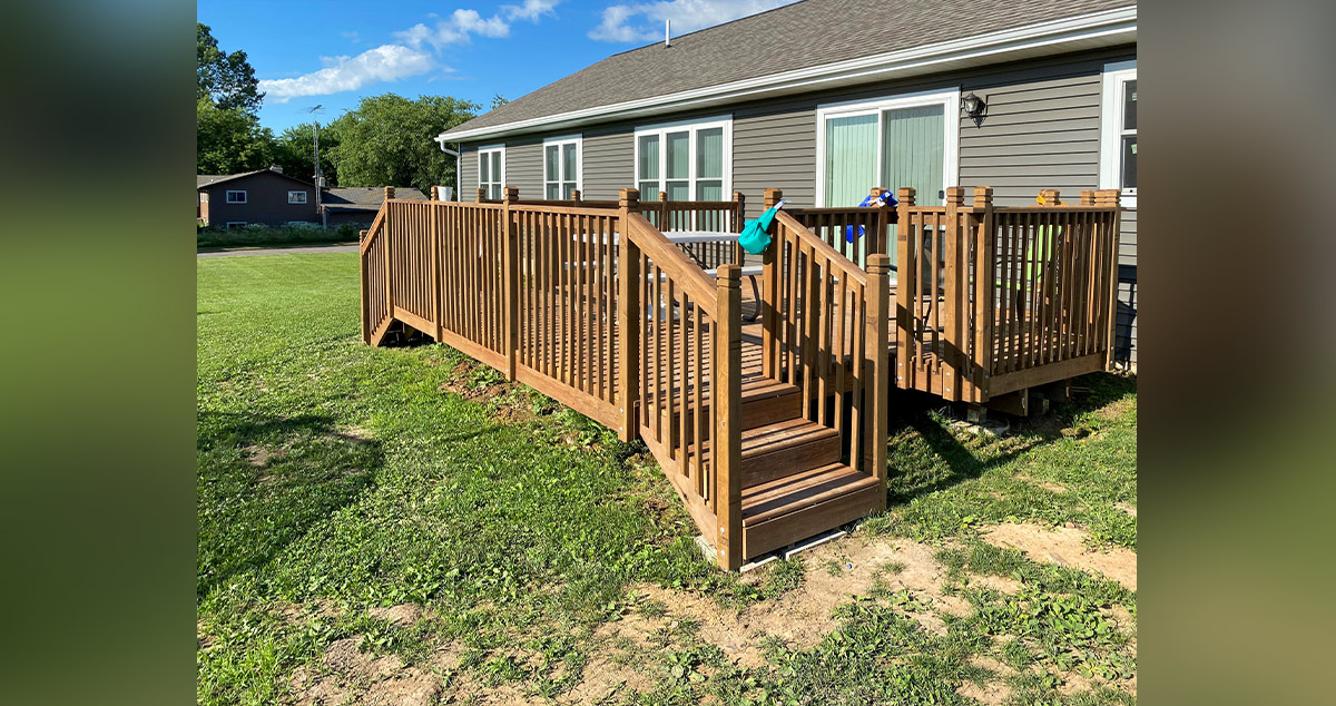 CedarTone Deck Project by David at Menards®