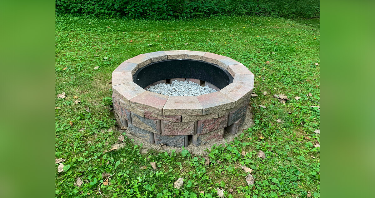 Contained Fire Pit Project by Jeff at Menards®
