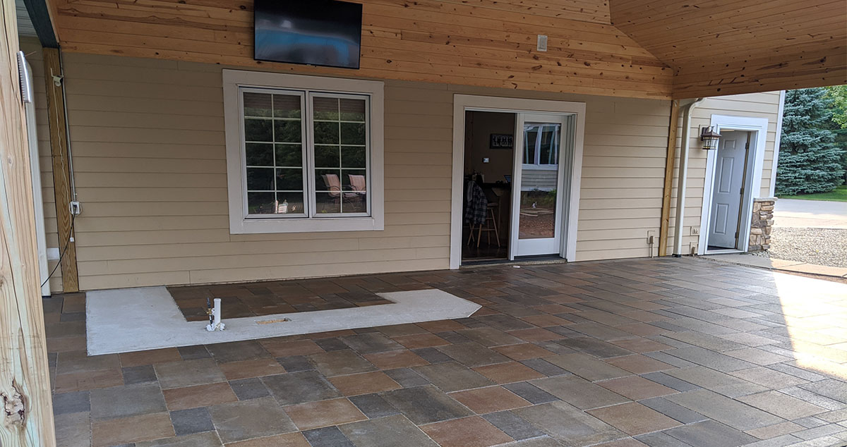 Covered Patio in the Making Project by John at Menards®
