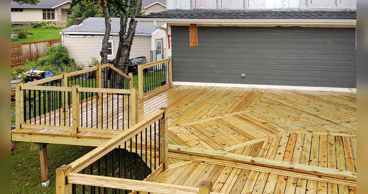 Custom Deck Project by Kevin at Menards®