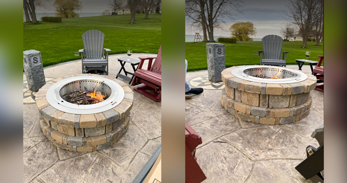 Custom Fire Ring Kit Project by Kay at Menards®