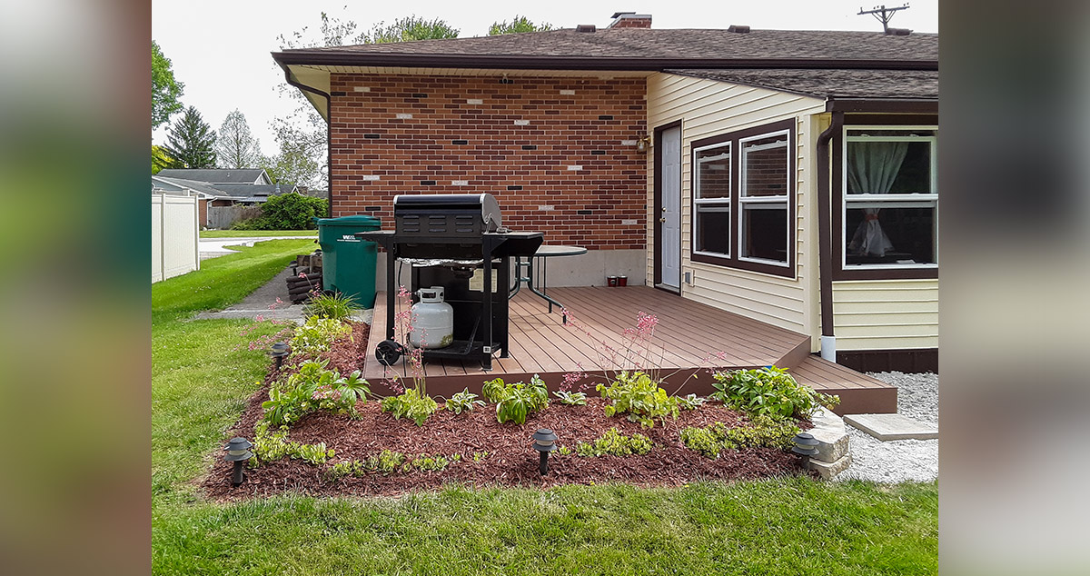 Cut Corner Deck Project by John at Menards®