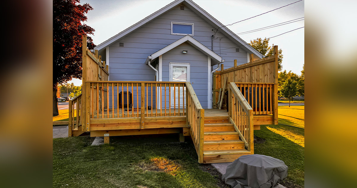 Deck Build Project by Andrew at Menards®