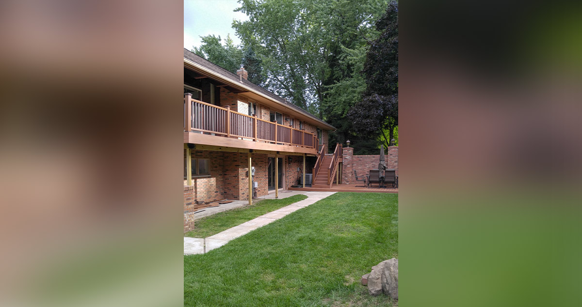 Deck from Menards® Project by Ron at Menards®