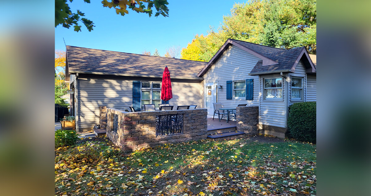 Deck Railing Wall Project by Mark at Menards®