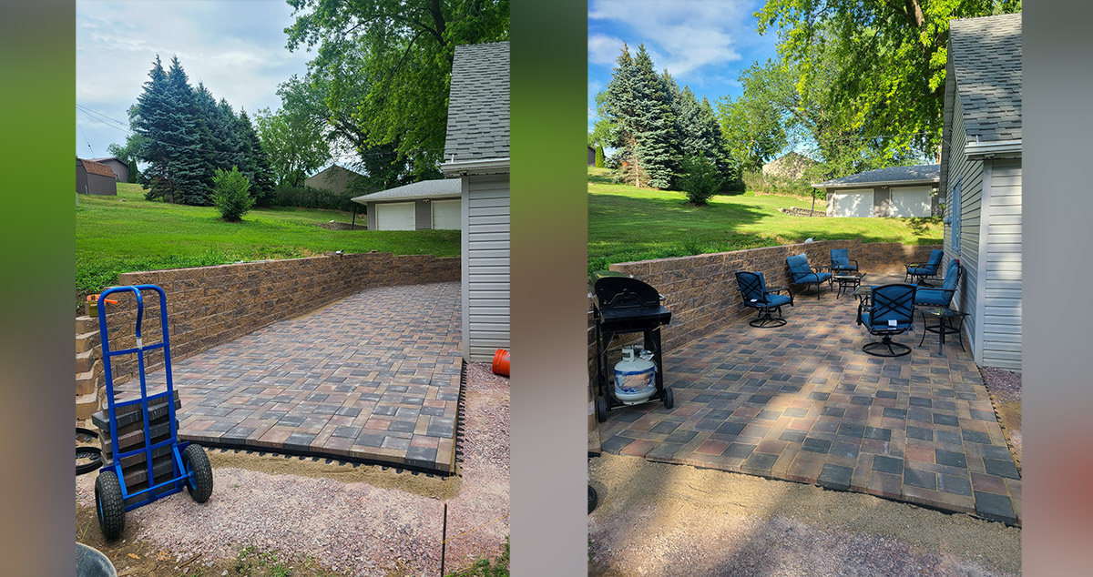 Entertaining Patio Project by David at Menards®