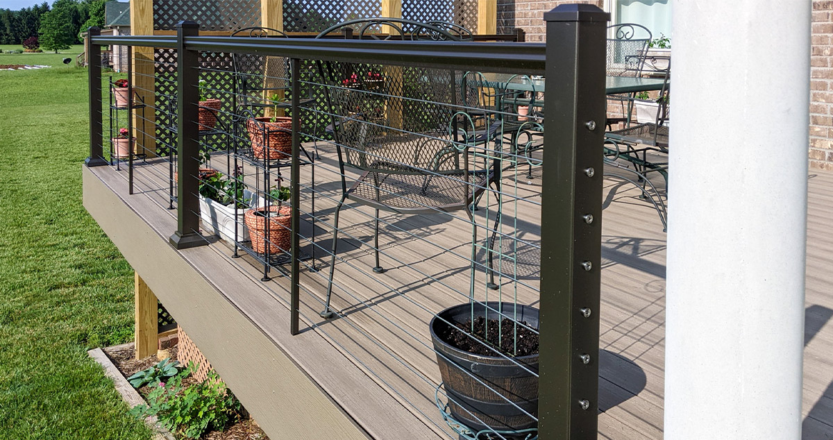 Expanded Backyard Deck Project by Keith at Menards®