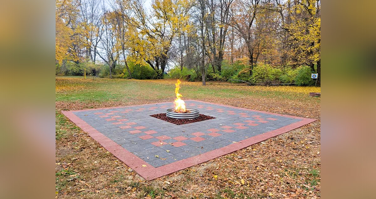 Fire Pit Surround Project by Rodney at Menards®