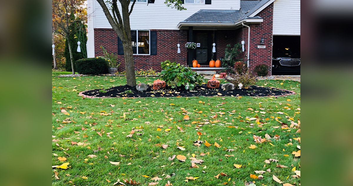 Front Yard Landscaping Edging Project by Rachel at Menards®