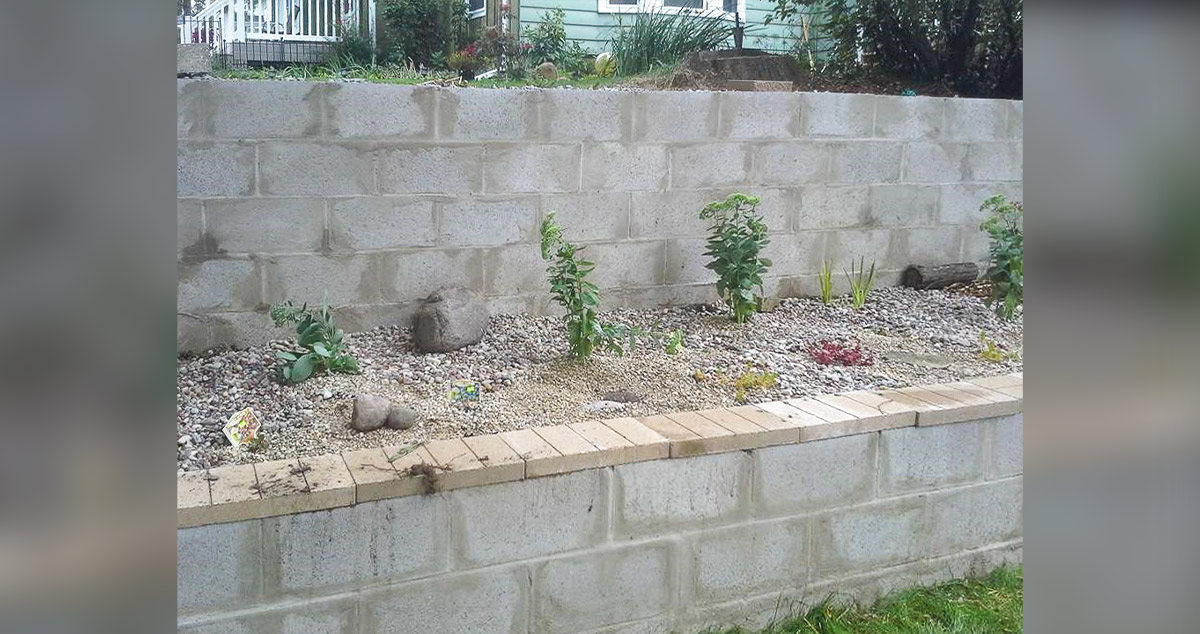 Garden Bed Retaining Walls Project by Tamara at Menards®
