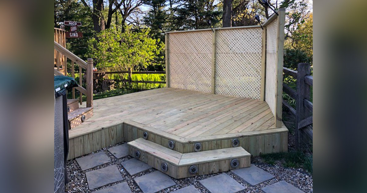 Jacuzzi & Pool Deck Project by Marco at Menards®