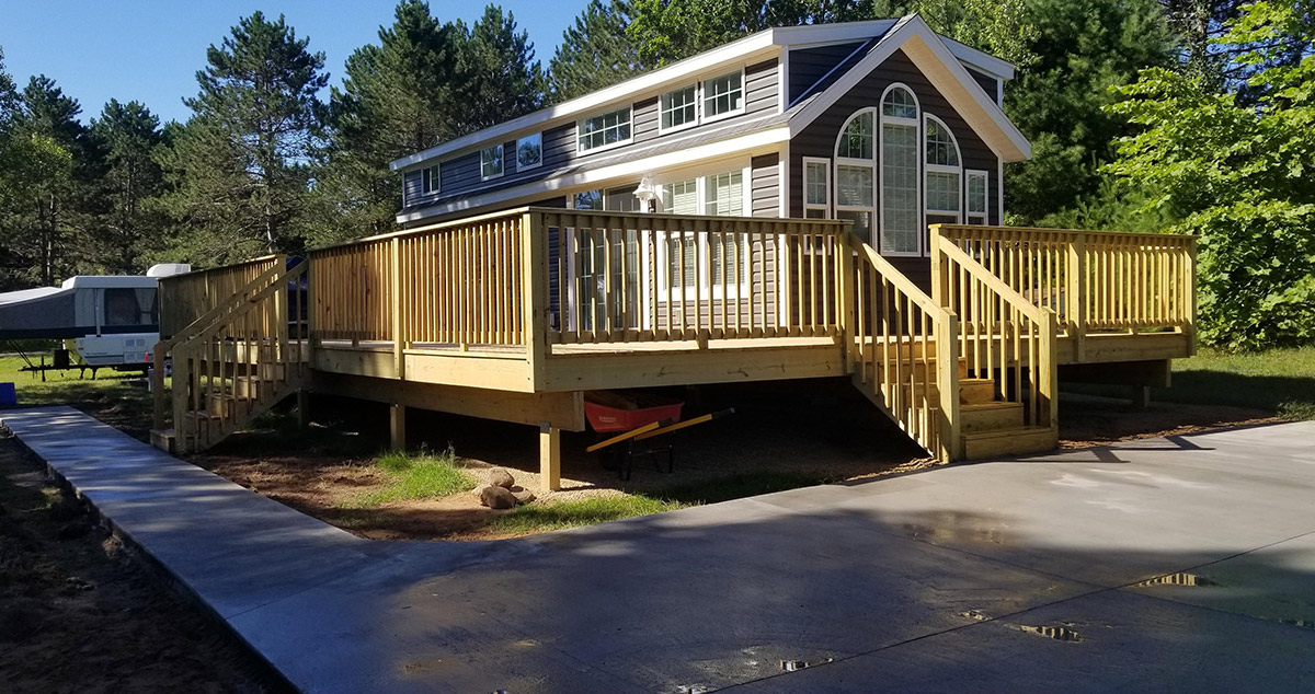 Large Deck Project by David at Menards®