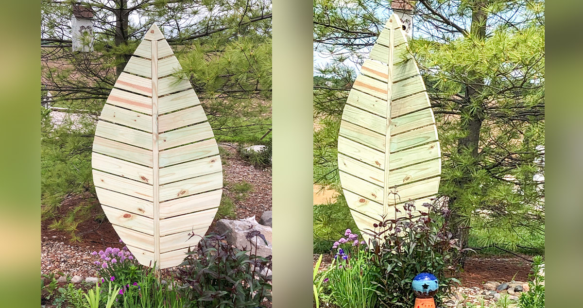 Leaf Garden Trellis Project by Jimmy at Menards®