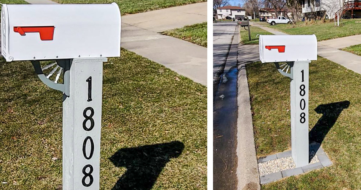 Mailbox with Post Project by Trevor at Menards®