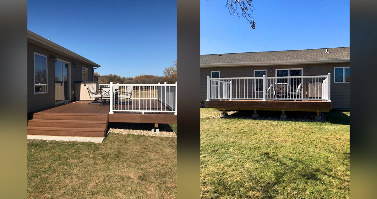 Menards® Deck Project by Matt at Menards®