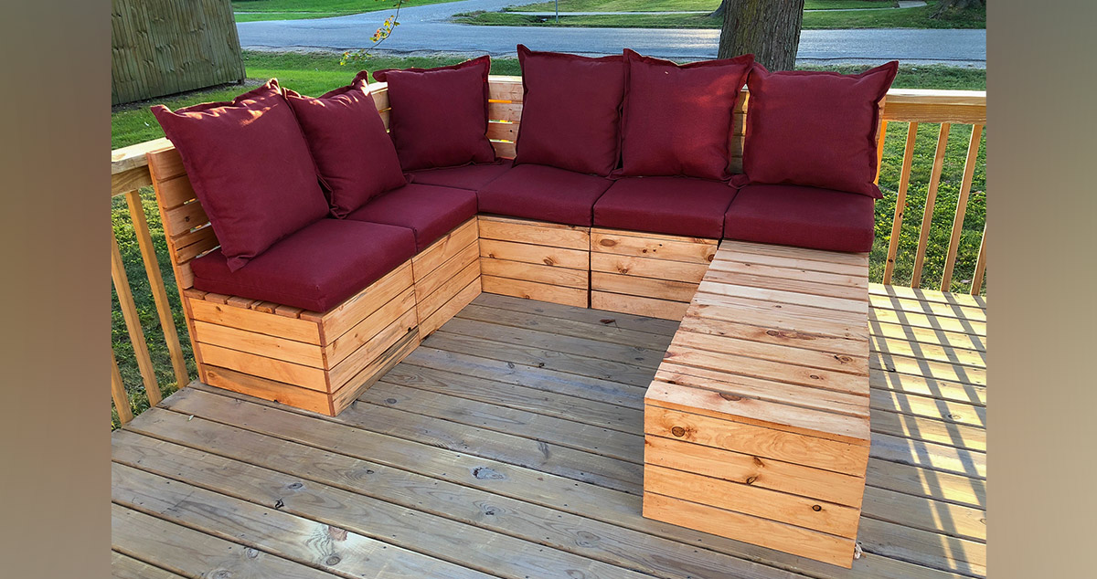 Menards deals outdoor sectional