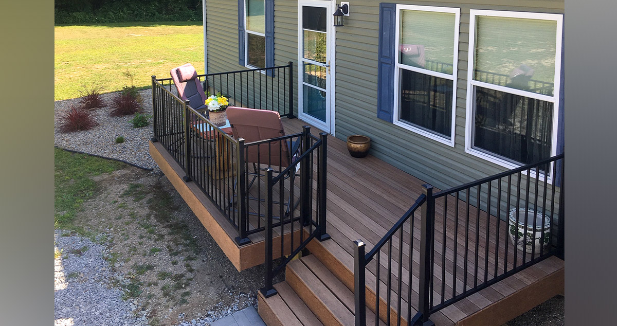 New 100 Percent Menards Deck Project by Steve at Menards®