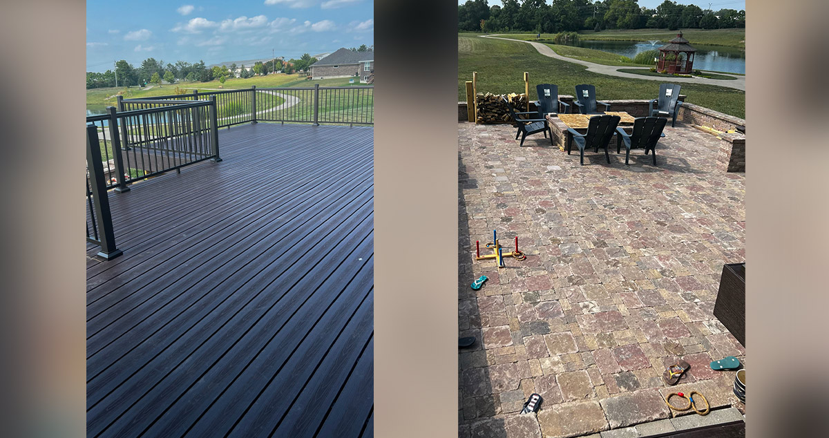 New Deck & Patio Project by Daljit at Menards®