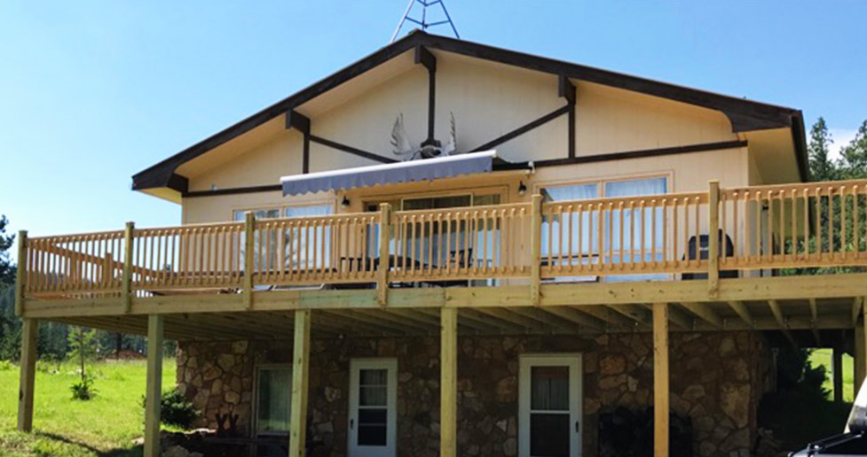 New Deck with ADA Handrails Project by Mark at Menards®