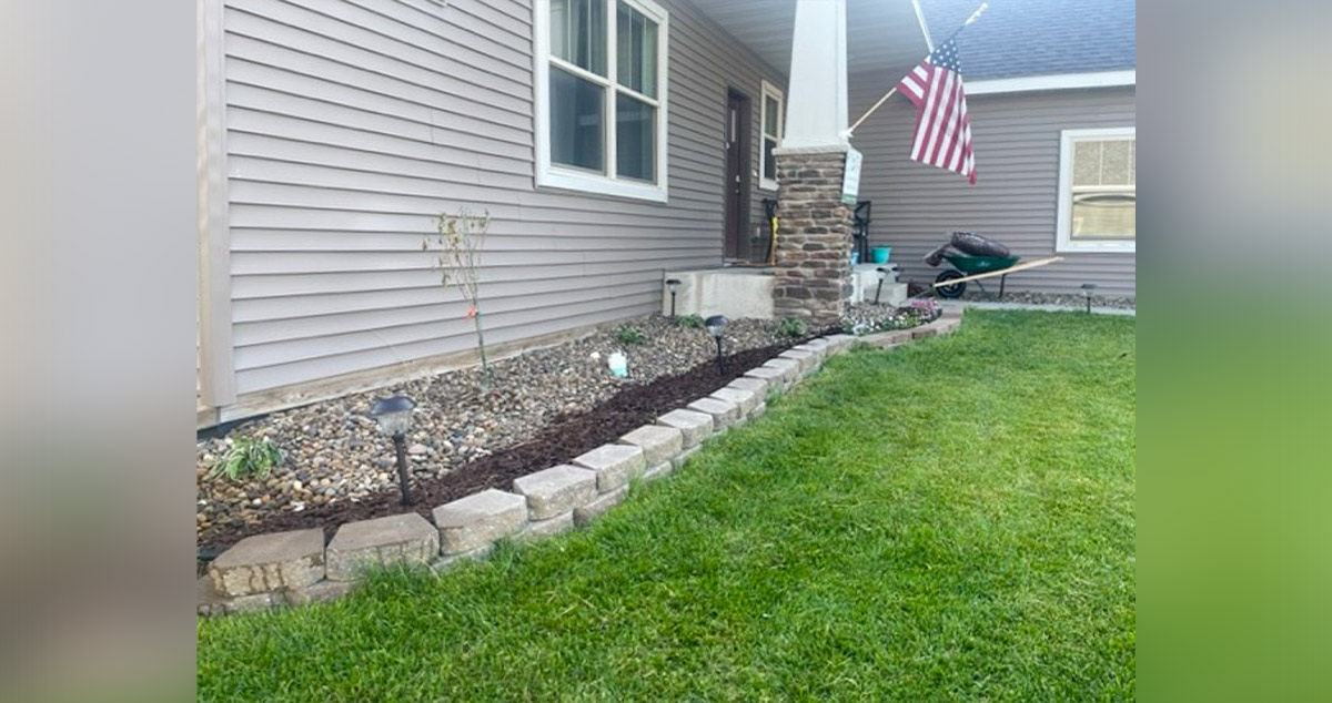 New Flower Beds Project by Becky at Menards®
