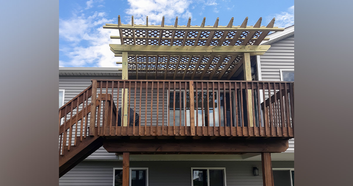 New Pergola Project by Bruce at Menards®