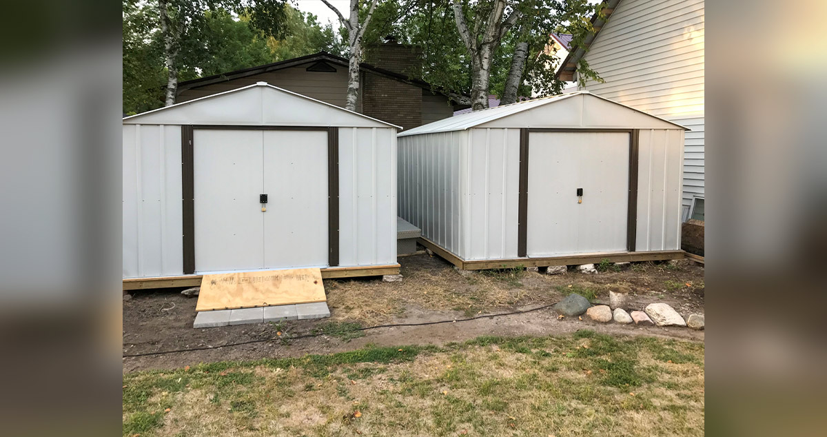 New Sheds - Project by Mark at Menards®