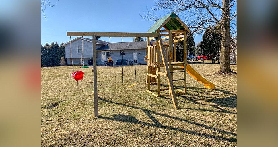 Outdoor swing clearance menards