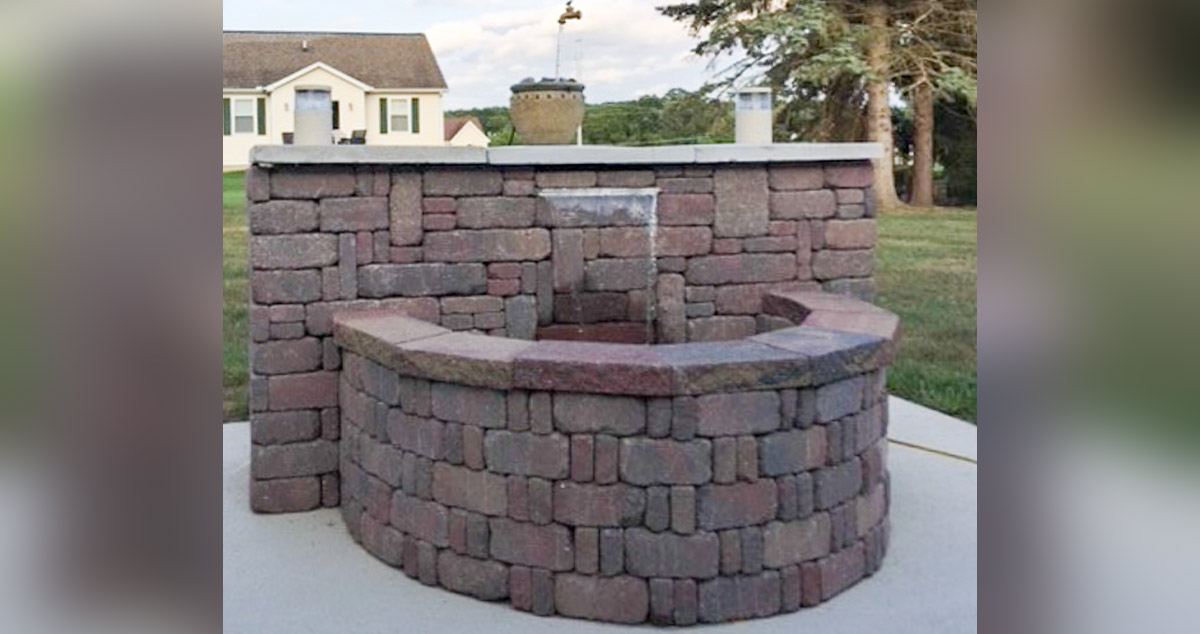 Patio Fountain Project by Charles at Menards®