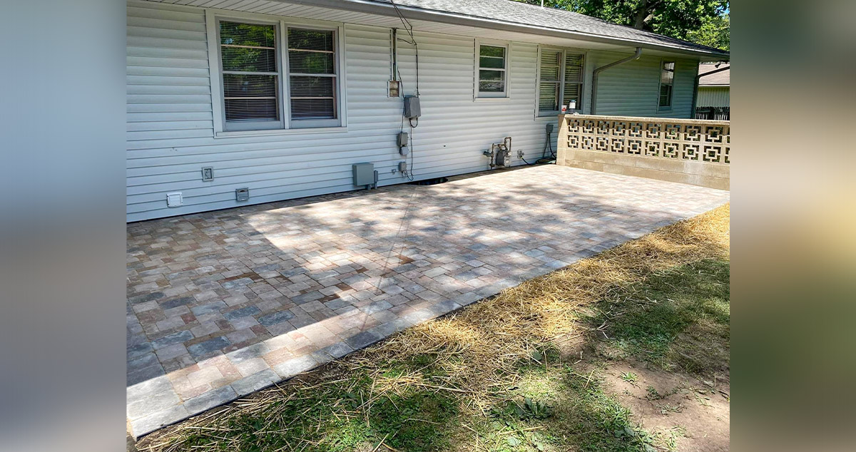 Patio Install & Transformation Project by Pam at Menards®