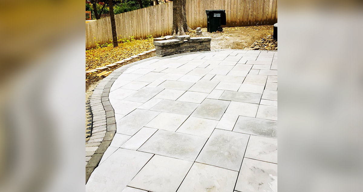 Patio with Bench Project by Taylor at Menards®