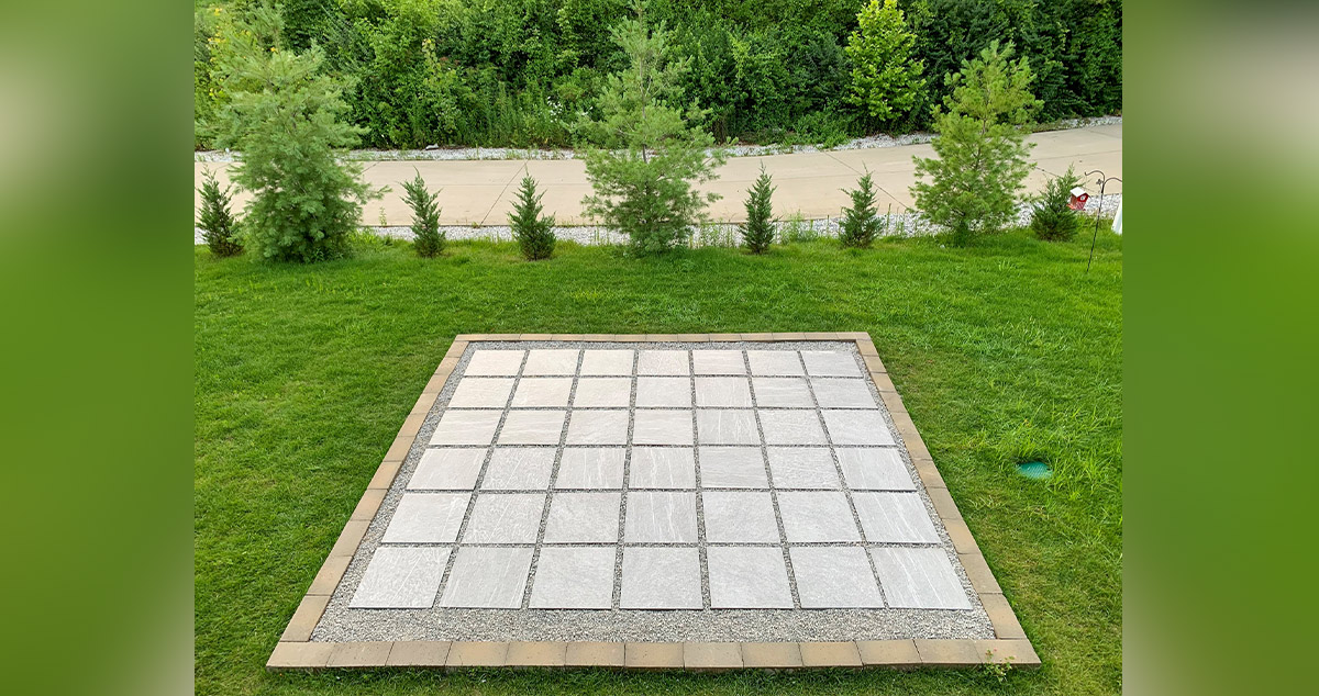 Patio with Tiles Project by Vivek at Menards®