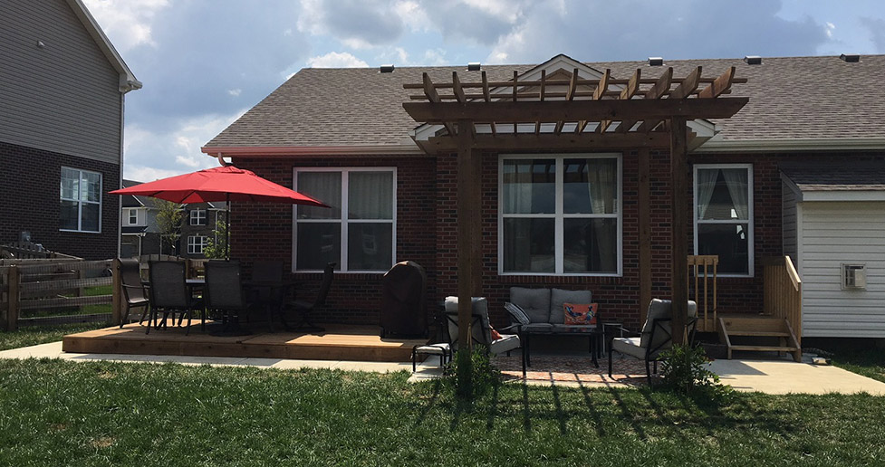 Pergola and Deck Project by Dave at Menards®