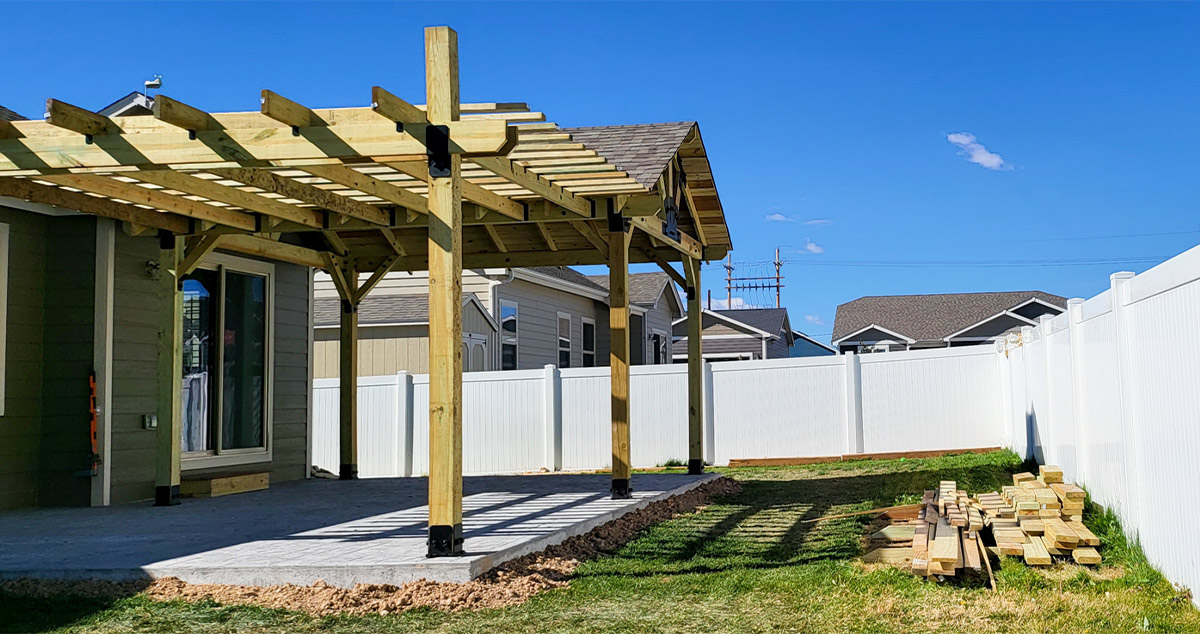 Pergola Pavilion Project by Robert at Menards®