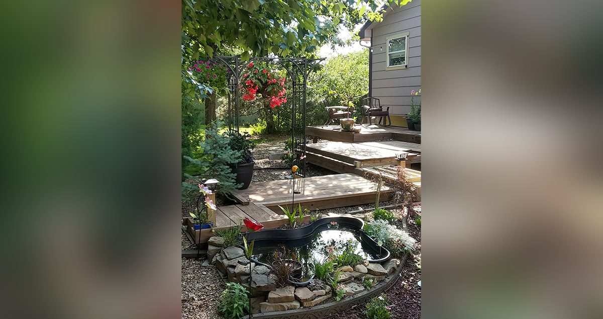 Pond & Deck Platforms Project by J. at Menards®