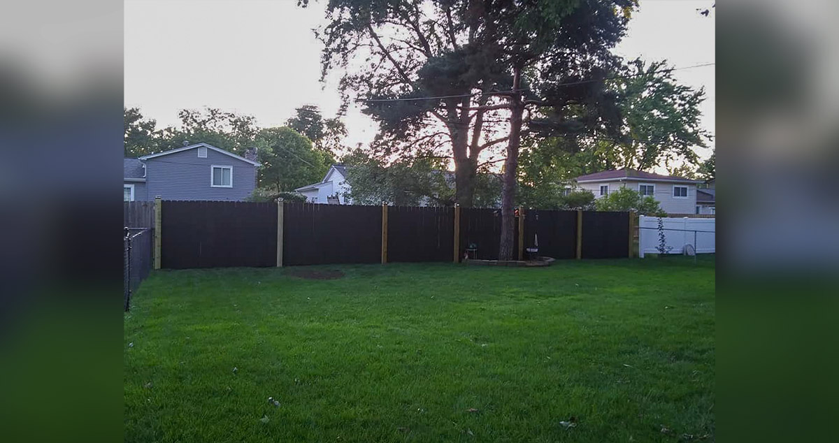Privacy Fence Project by Tammie at Menards®