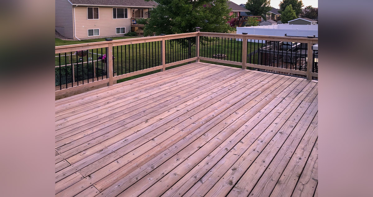 Splinter-Free Deck Refinish - Project by Katie at Menards®