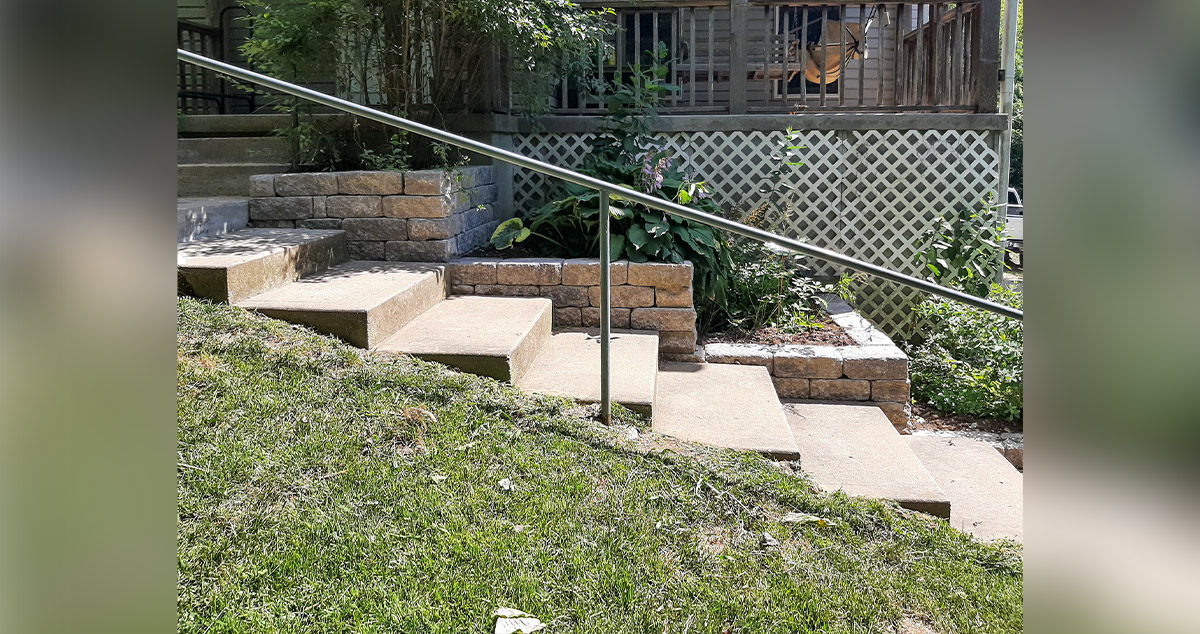 Terraced Flower Beds Project by Richard at Menards®