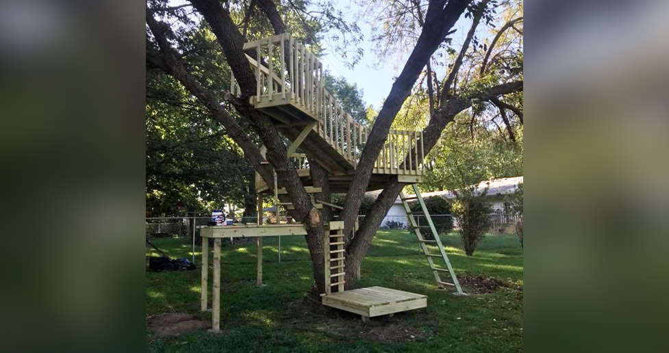 Treehouse Project by Skyler at Menards®