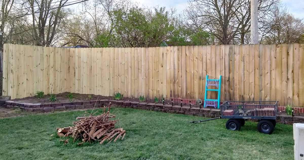 Menards privacy fence discount